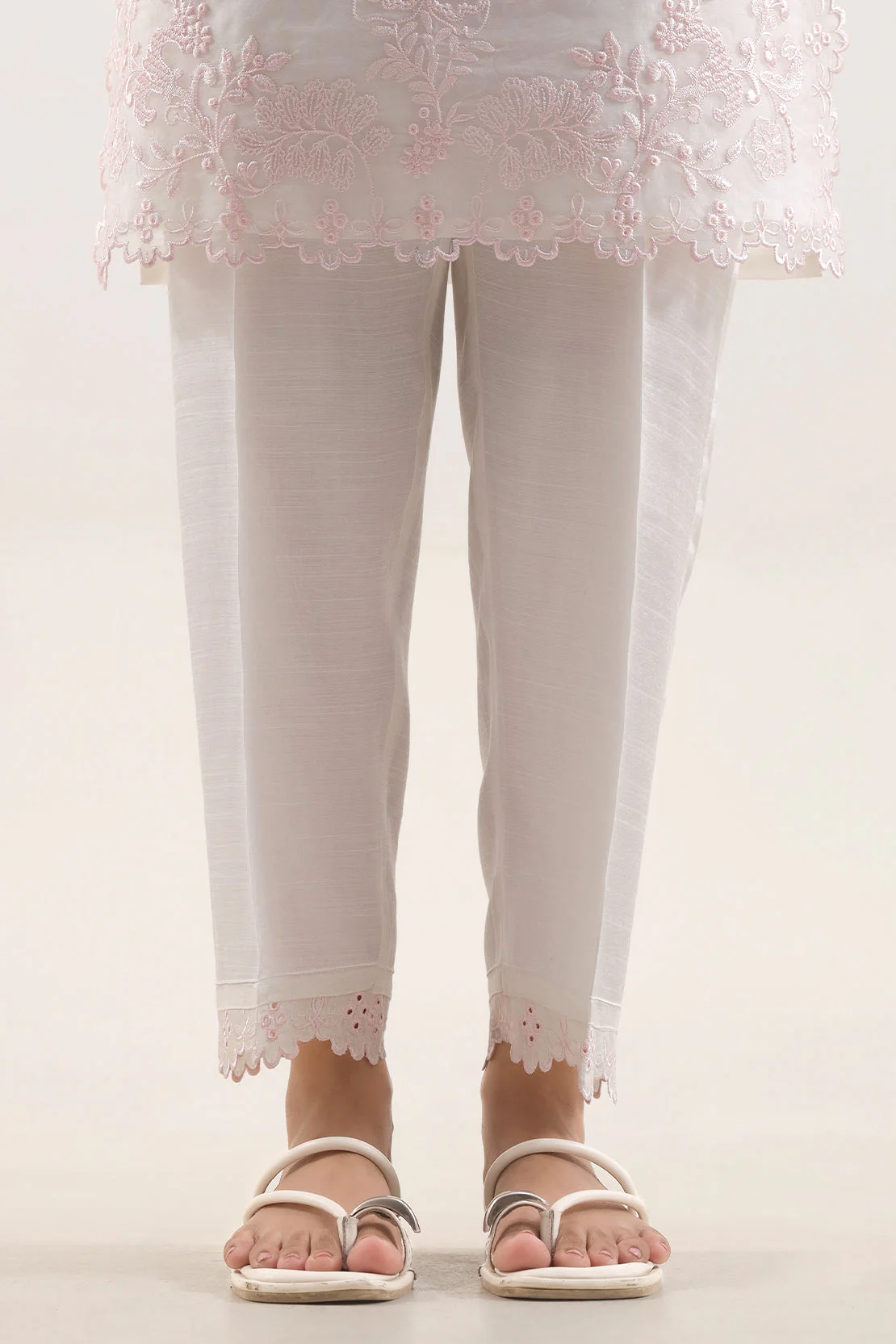 Luxury Pret Embroidered Stitched Organza 2 Piece (Shirt/Trouser) - Image 5