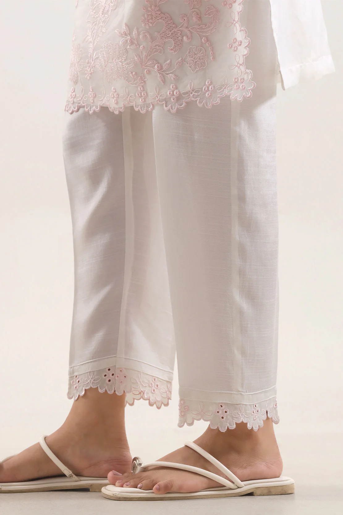 Luxury Pret Embroidered Stitched Organza 2 Piece (Shirt/Trouser) - Image 6