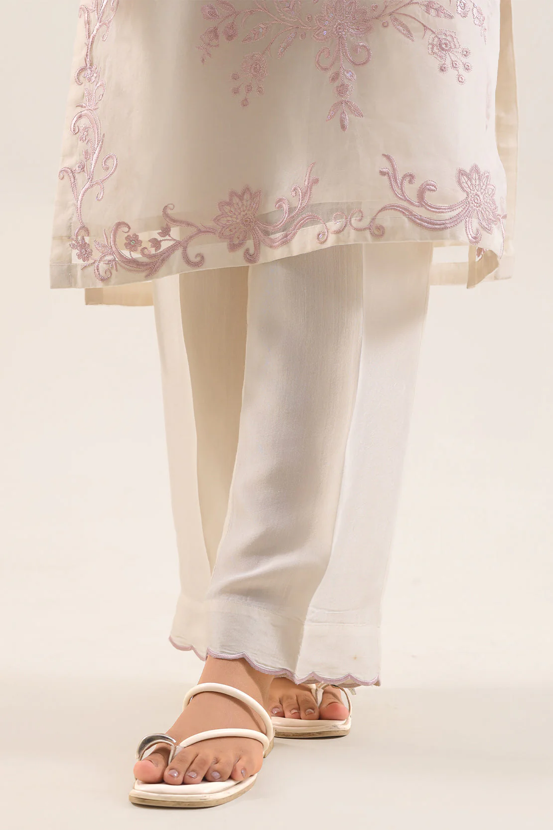 Luxury Pret Embroidered Stitched Organza 2 Piece (Shirt/Trouser) - Image 7