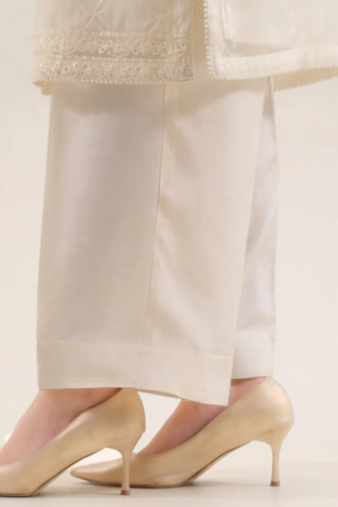Luxury Pret Embroidered Stitched Organza 2 Piece (Shirt/Trouser) - Image 7