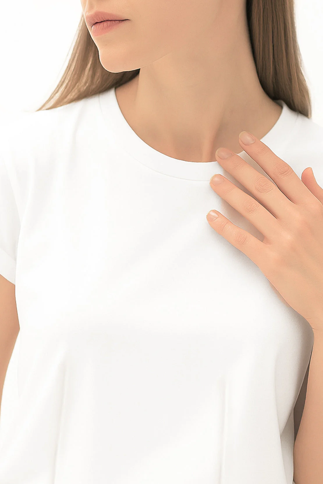Minimal Fitted Knit Top - Image 4