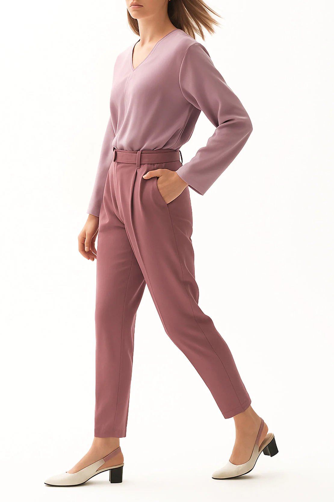 Peg High-Waist-Pants - Image 3