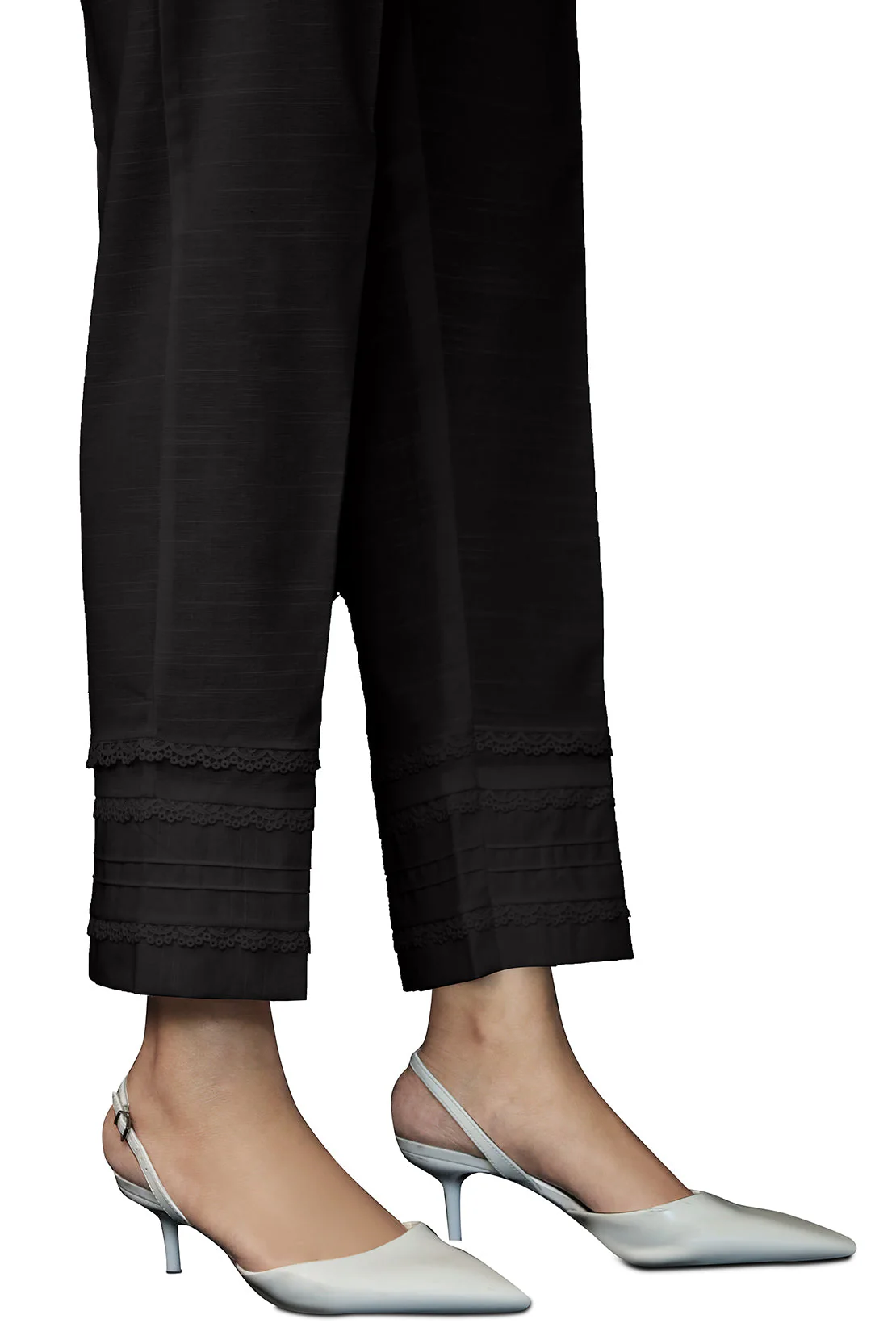 Dyed Khaddar Pants - Image 2