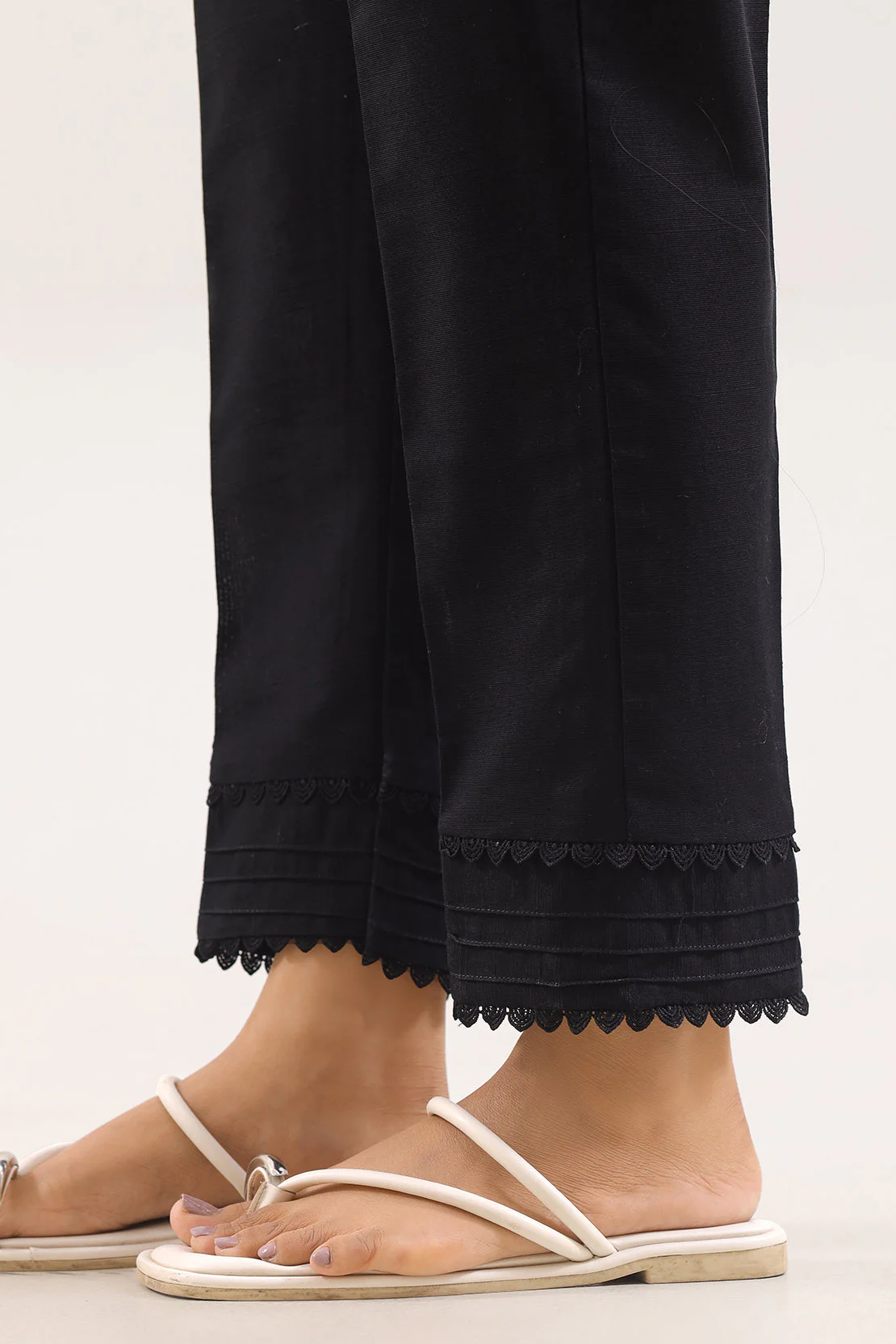 Dyed Khaddar Pants