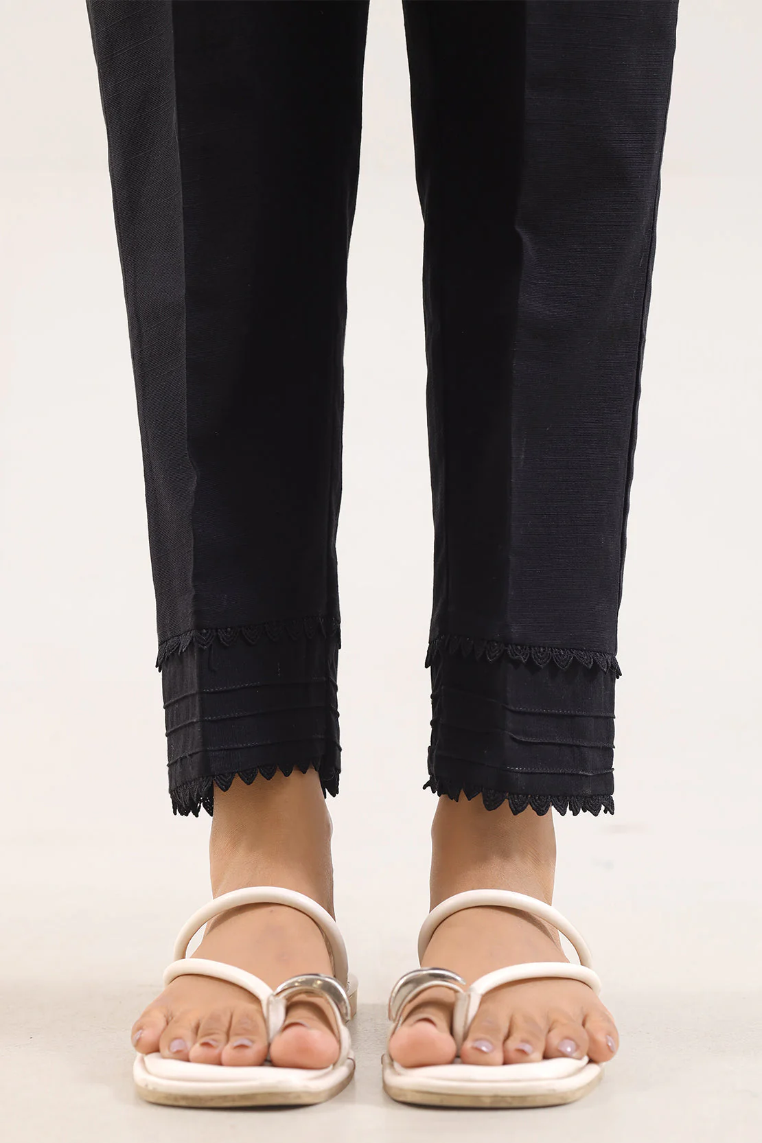 Dyed Khaddar Pants - Image 2