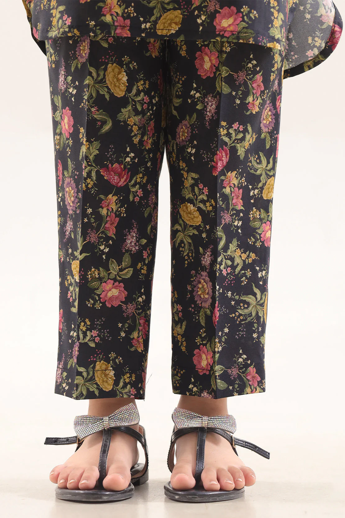 Printed Arabic Lawn Pants For Kids