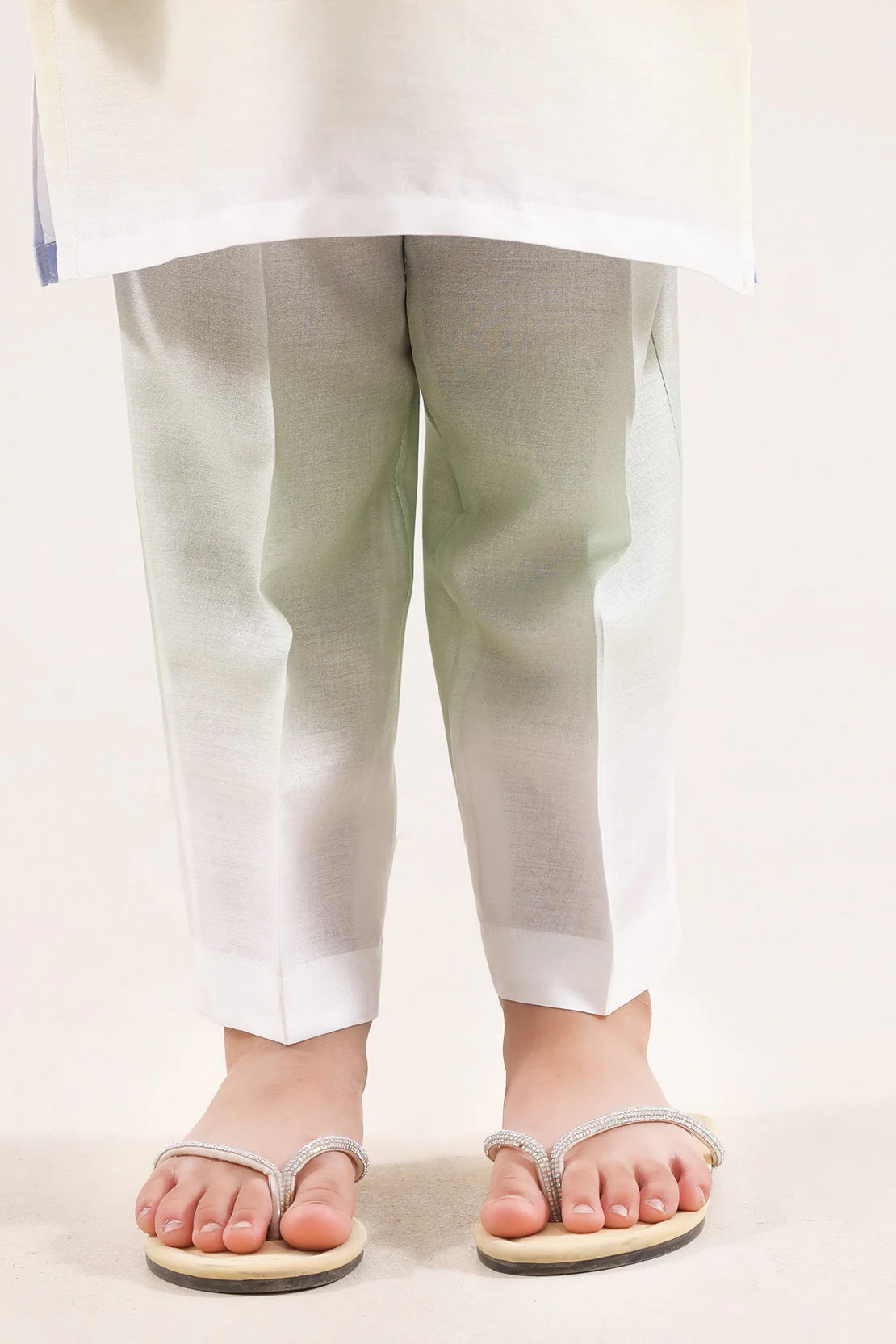 Printed Arabic Lawn Stitched 2 Piece (Shirt/Trouser)  For Kids - Image 5