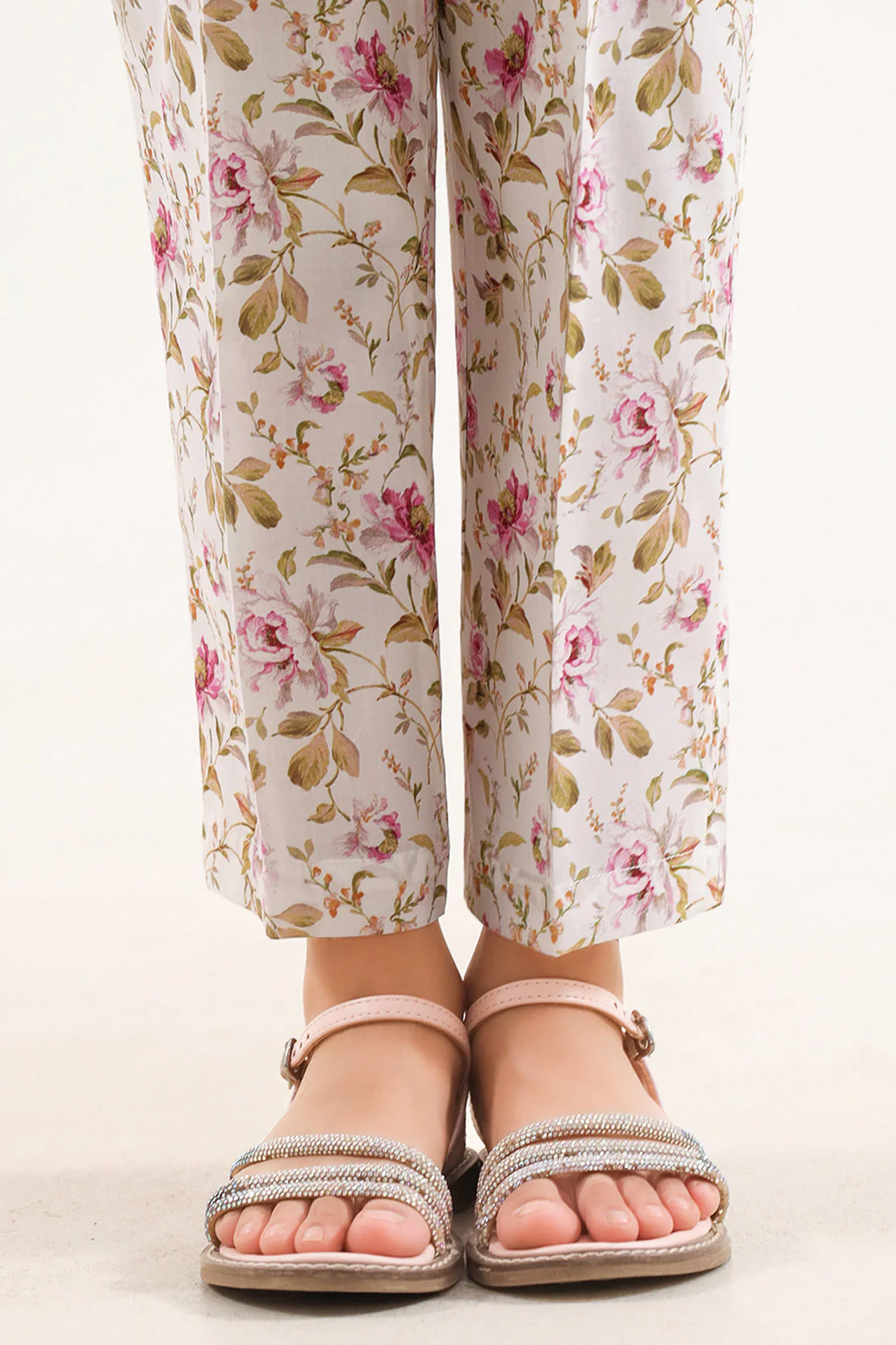 Printed Arabic Lawn Stitched 2 Piece (Shirt/Trouser) For Kids - Image 5