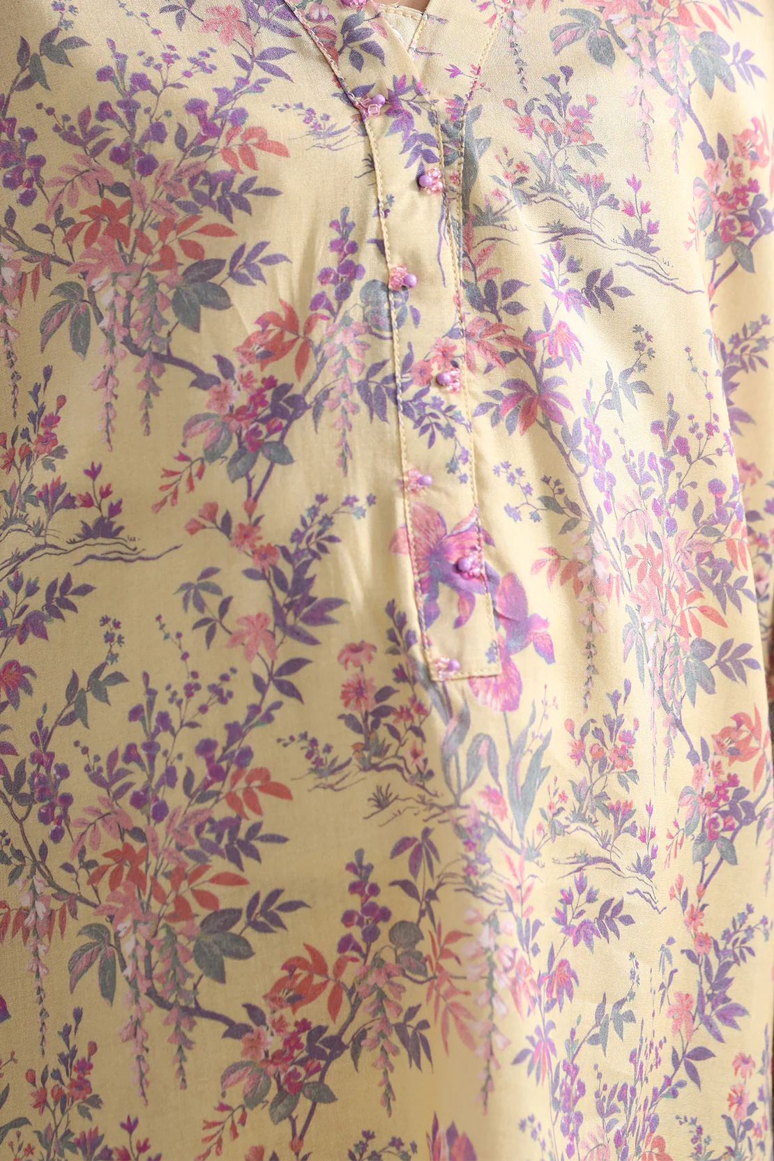 Printed Arabic Lawn Stitched 2 Piece (Shirt/Trouser) For Kids - Image 4