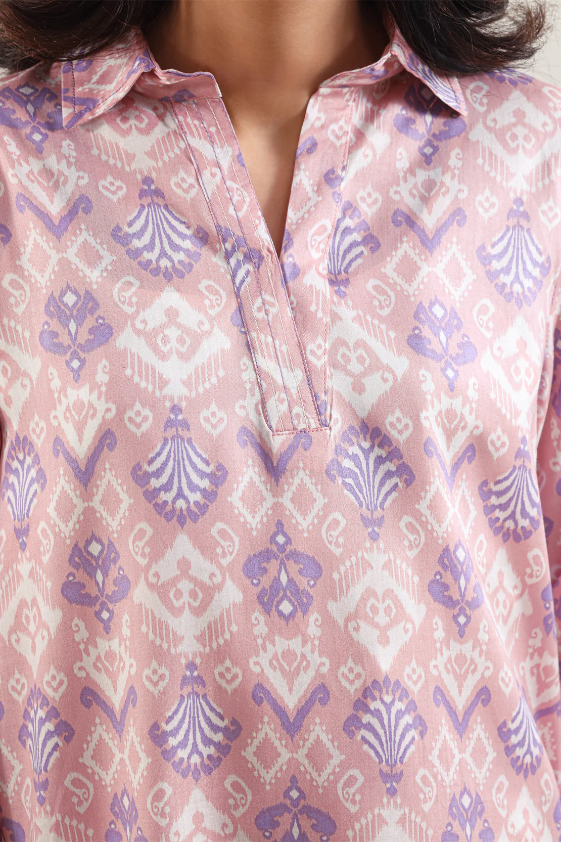 Printed Arabic Lawn Stitched 2 Piece (Shirt/Trouser) - Image 4