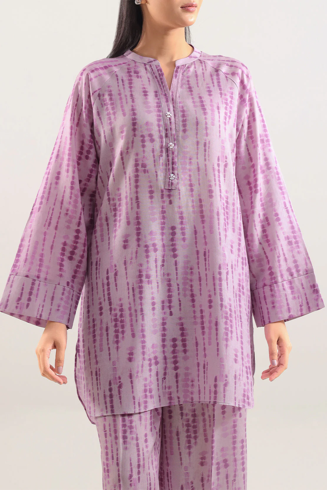 Printed Arabic Lawn Stitched 2 Piece (Shirt/Trouser) - Image 2