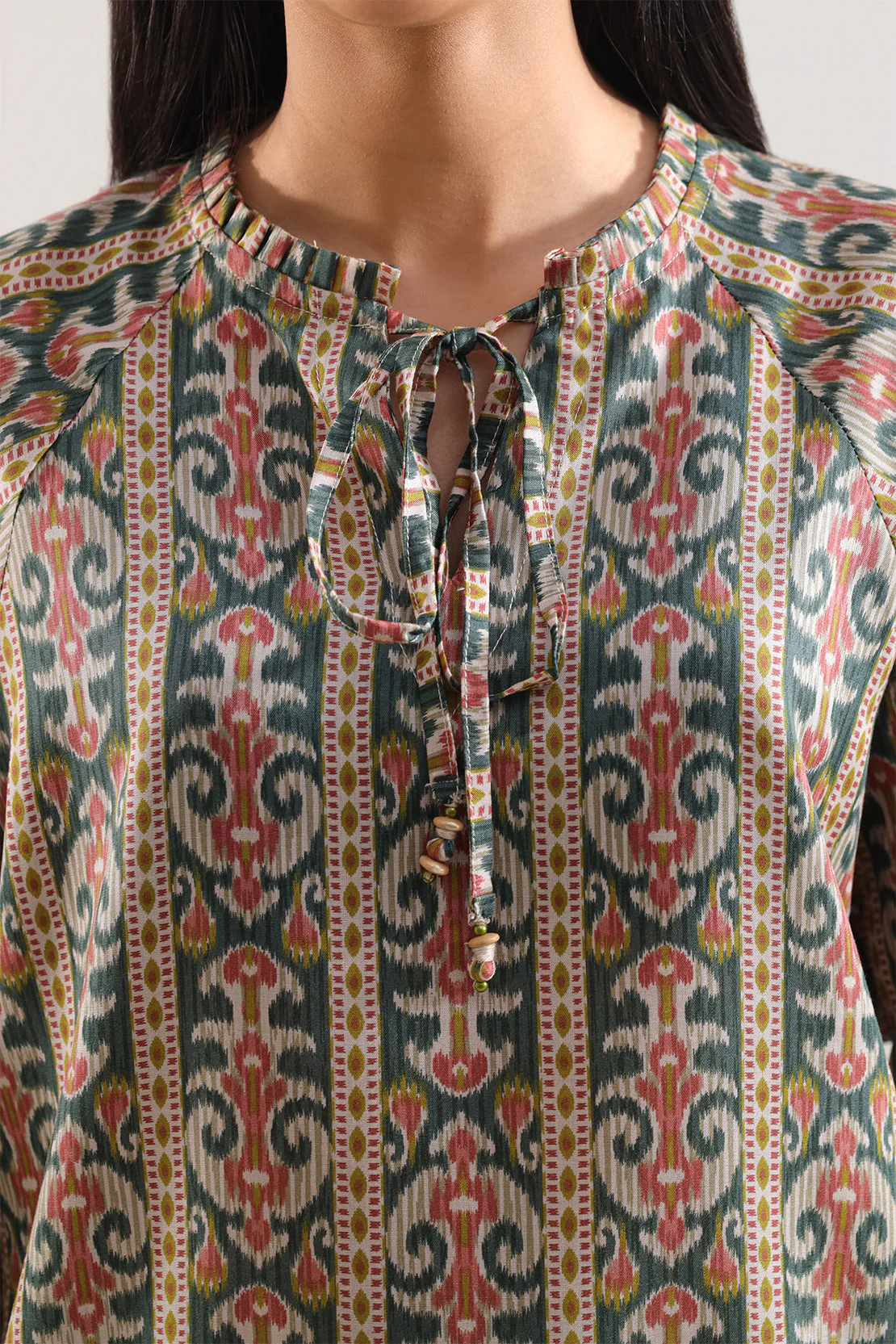 Printed Arabic Lawn Stitched 2 Piece (Shirt/Trouser) - Image 5