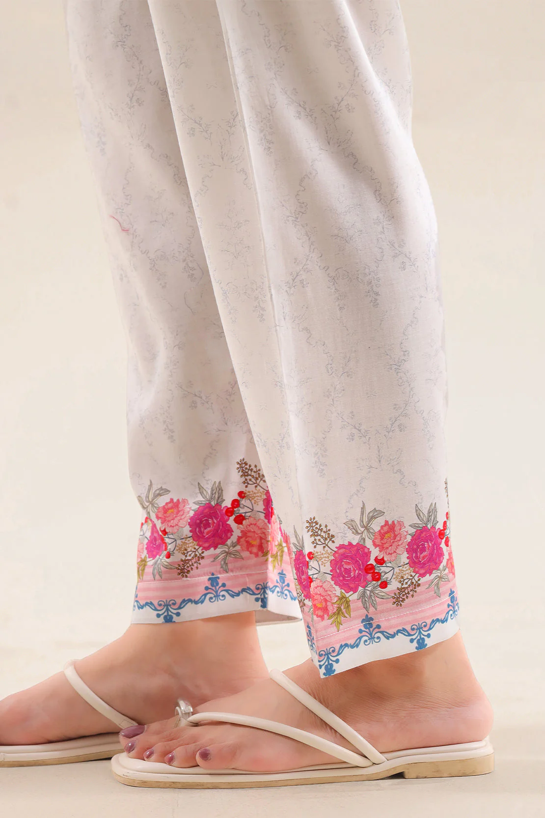 Printed Arabic Lawn Stitched 2 Piece (Shirt/Trouser) - Image 5