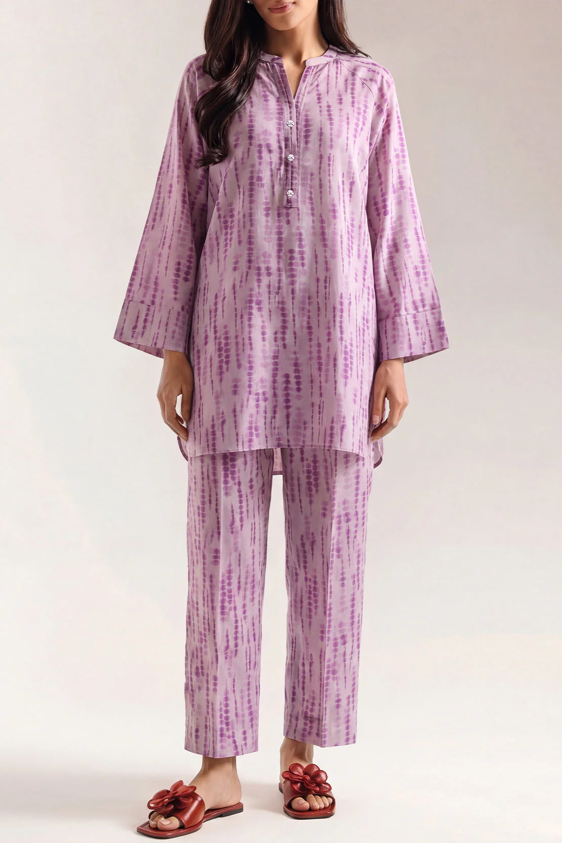 Printed Arabic Lawn Stitched Shirt