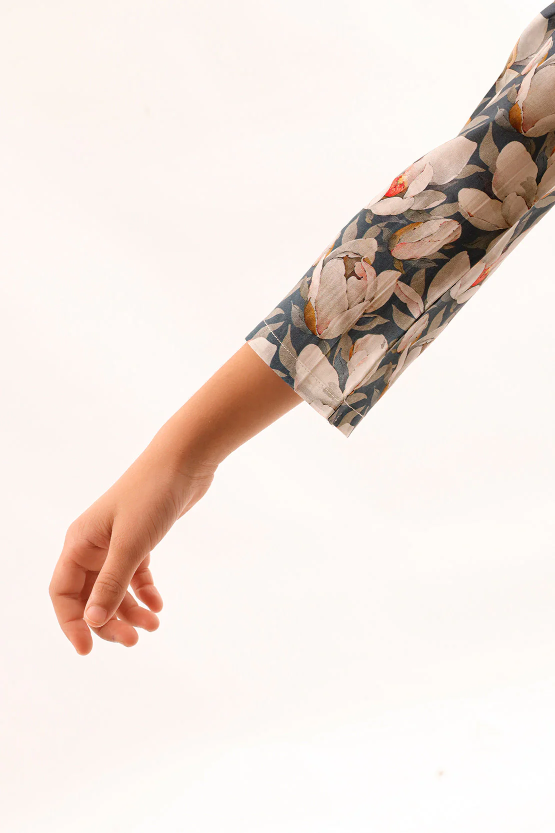 Printed Arabic Premium Lawn Stitched 1 Piece Shirt For Kids - Image 6