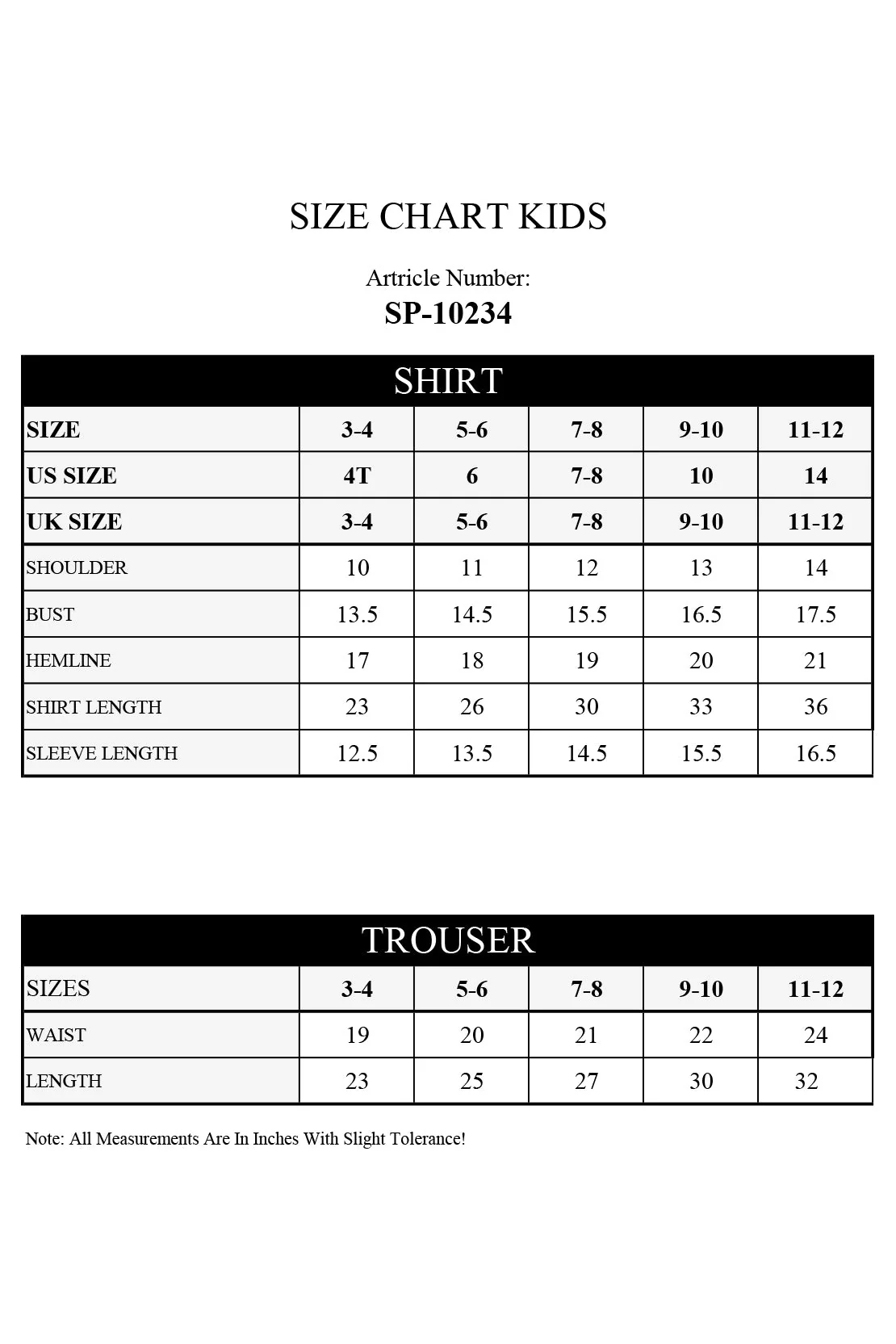 Printed Arabic Premium Lawn Stitched 2 Piece (Shirt/Trouser) For Kids - Image 7