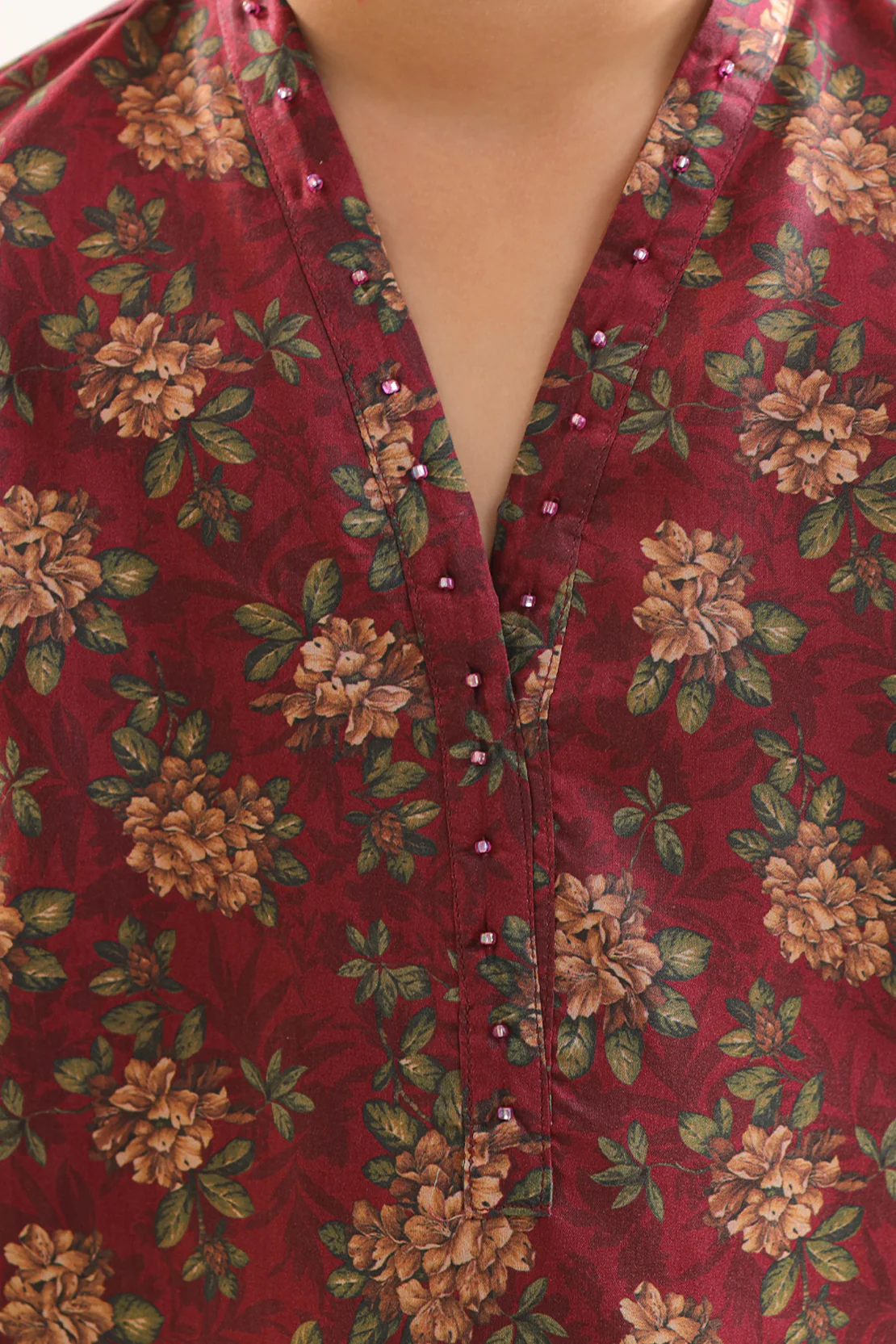 Printed Arabic Premium Lawn Stitched 2 Piece (Shirt/Trouser) For Kids - Image 3