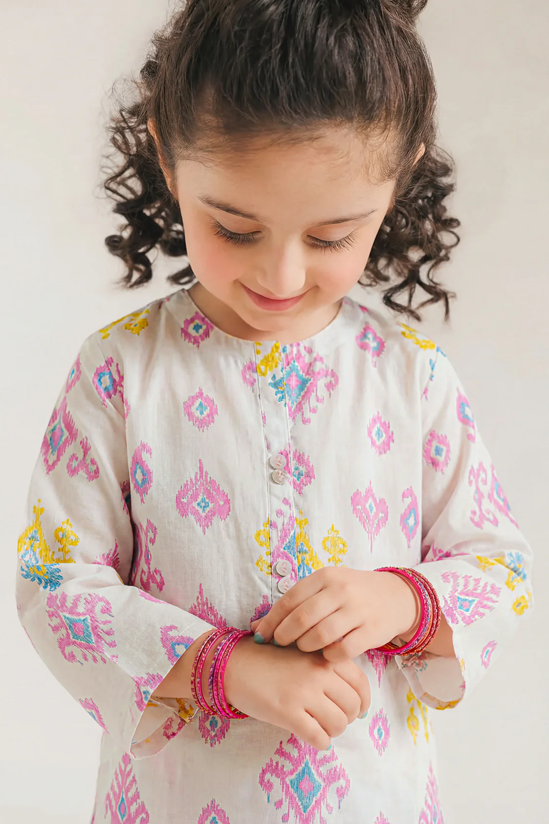 Printed Arabic Premium Lawn Stitched 2 Piece (Shirt/Trouser) - Image 4