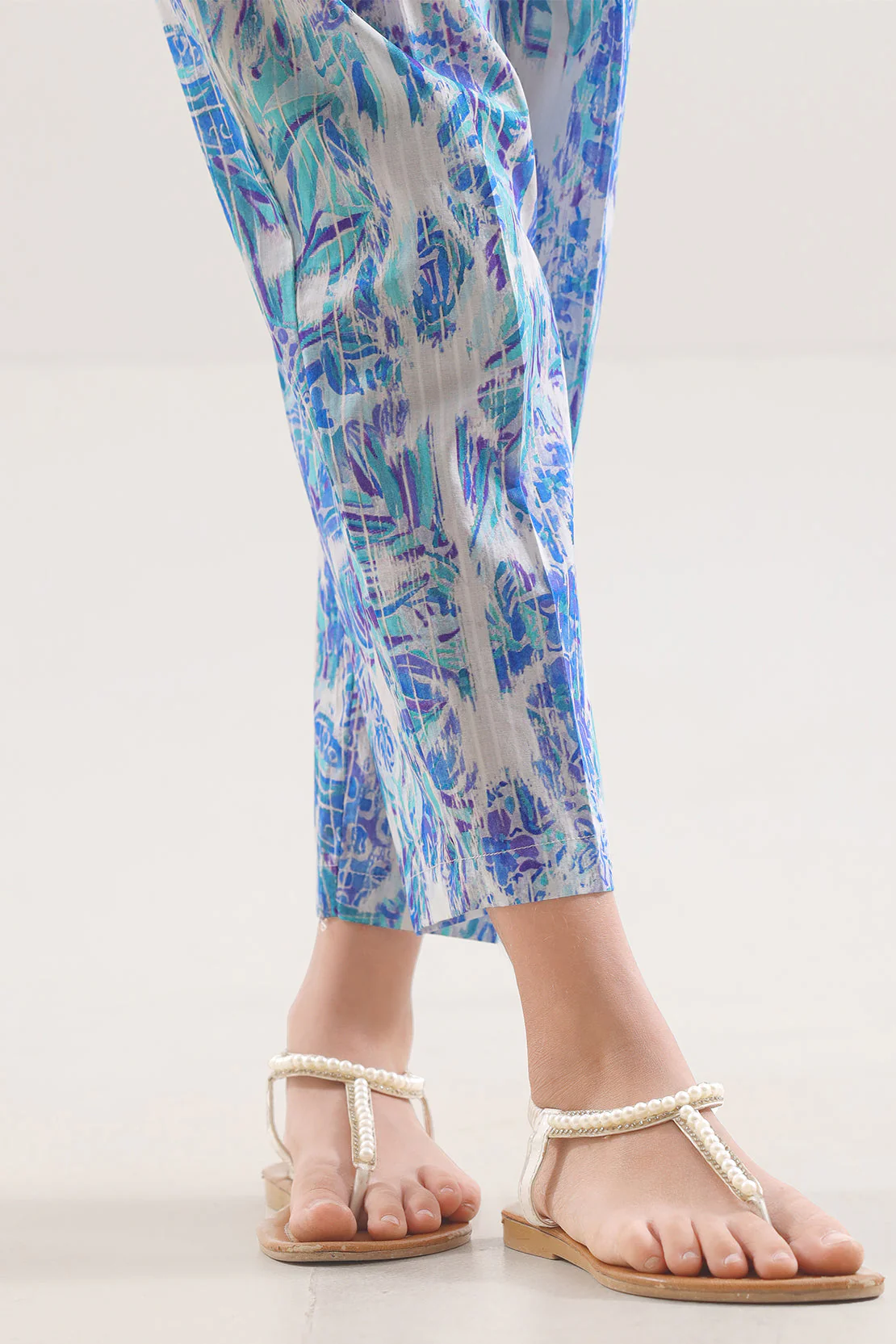 Printed Cambric Pant For Kids - Image 2