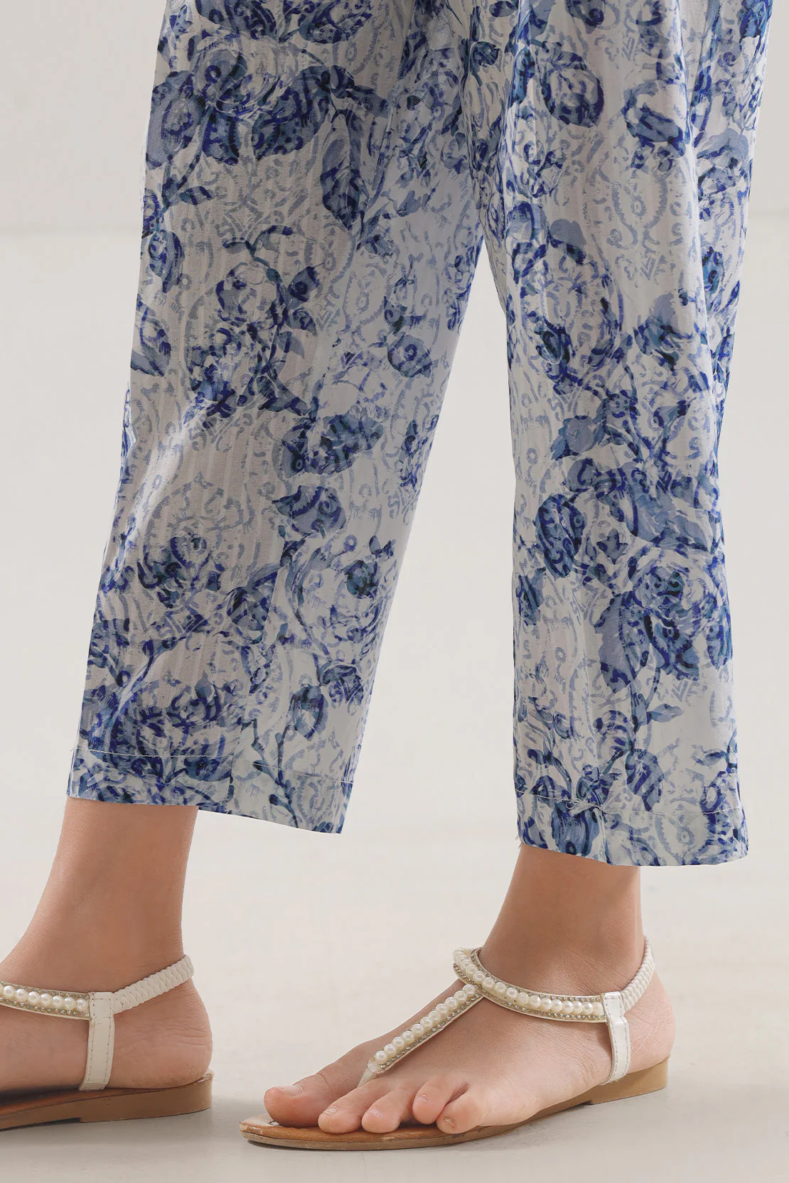 Printed Cambric Pants For Kids - Image 3