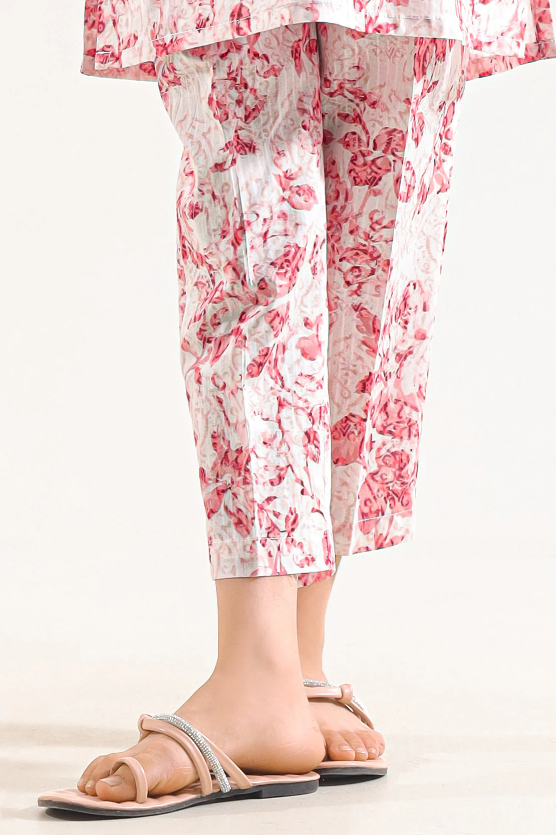 Printed Cambric Pants For Kids - Image 2