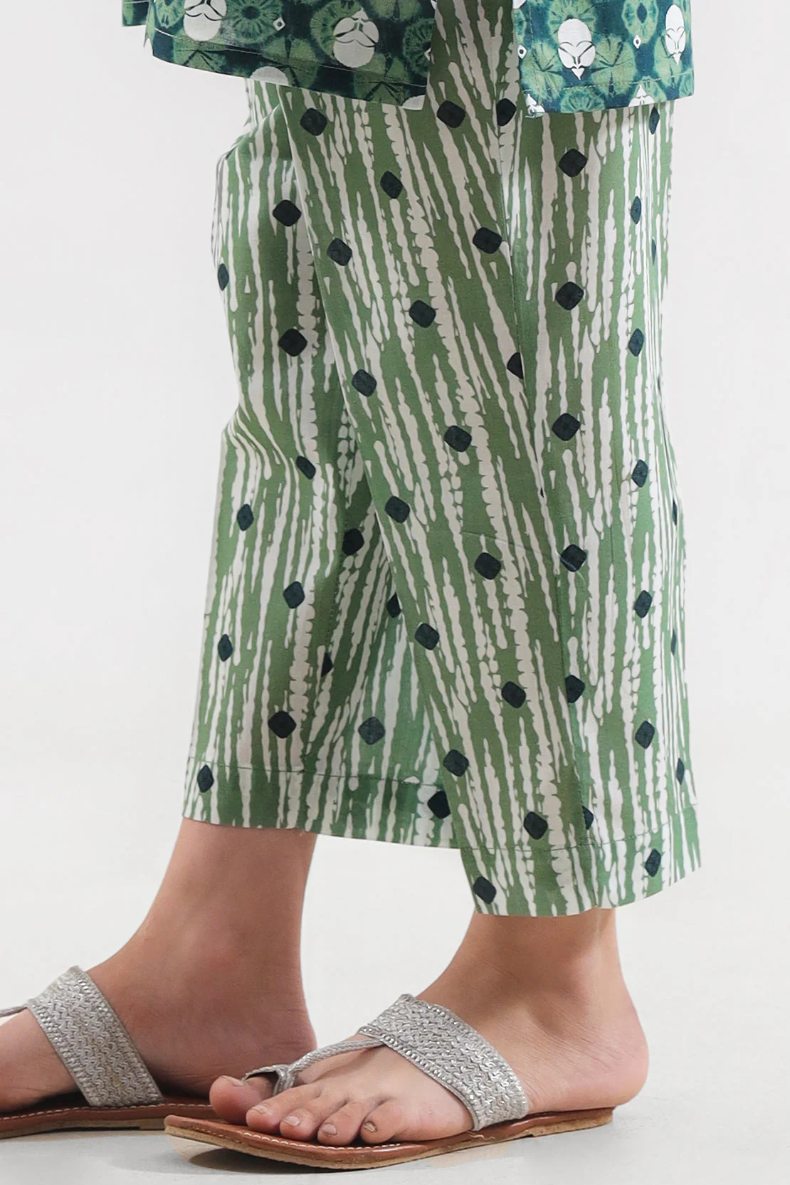 Printed Cambric Pants For Kids - Image 2