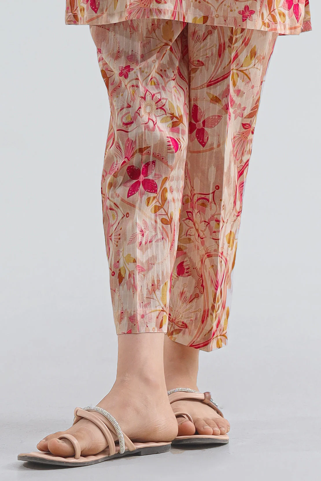 Printed Cambric Pants For Kids - Image 2