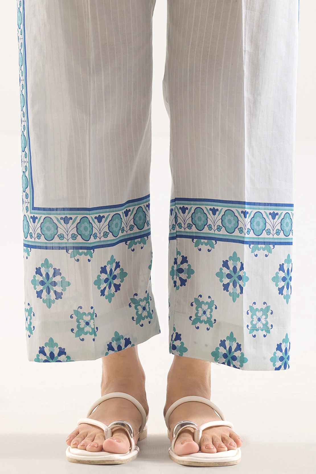 Printed Cambric Pants