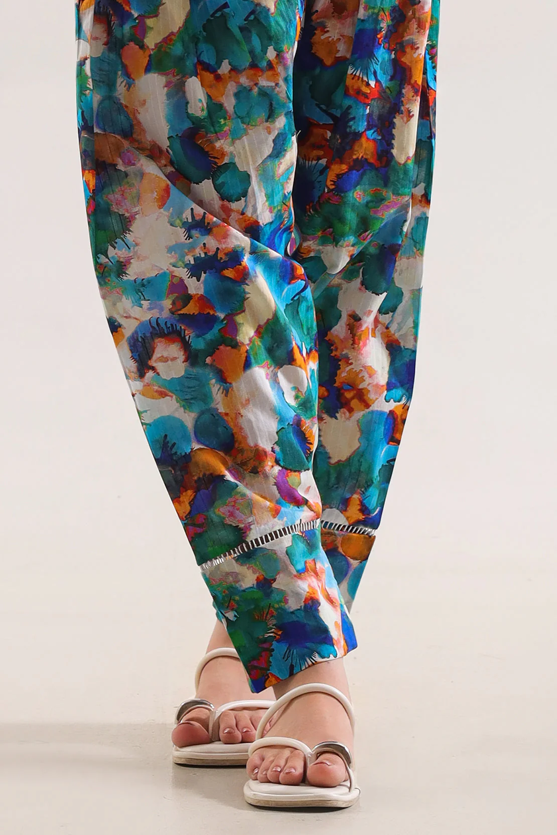 Printed Cambric Pants - Image 2