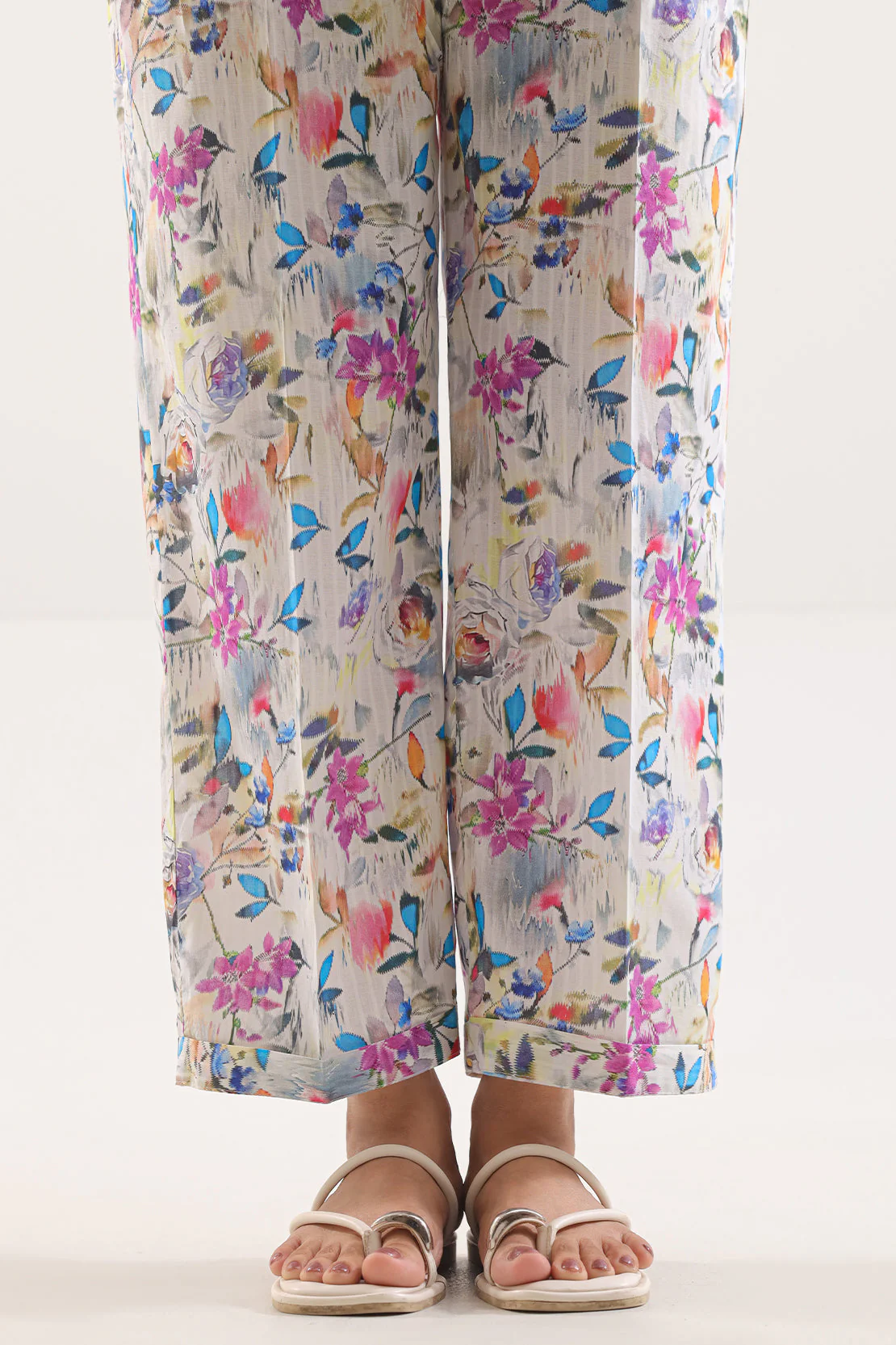 Printed Cambric Pants