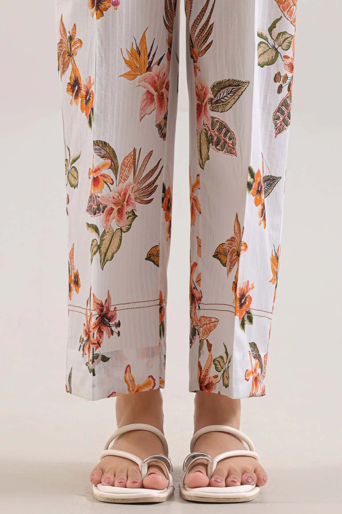 Printed Cambric Pants