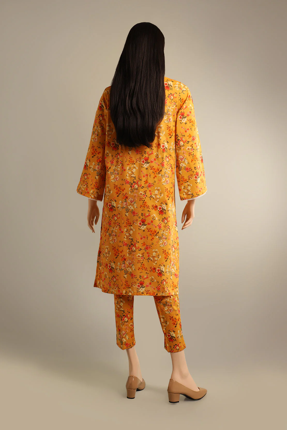 Printed Cambric Stitched 2 Piece (Shirt/Trouser) - Image 2