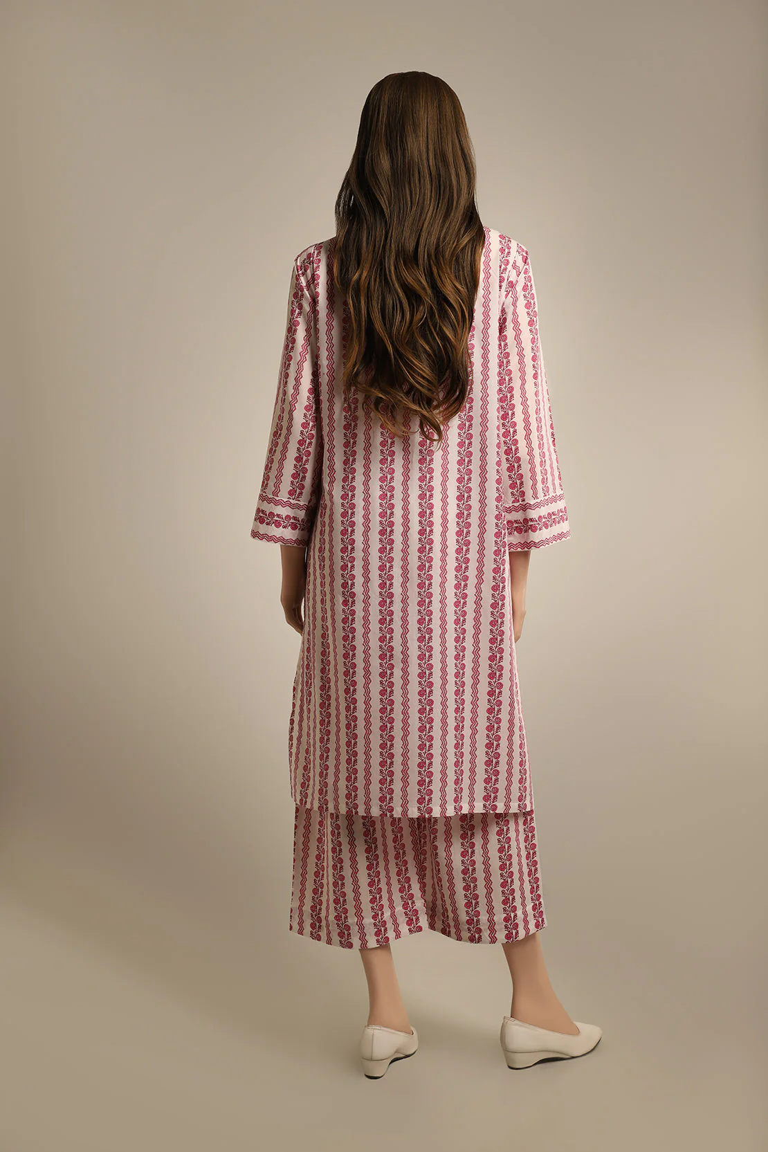 Printed Cambric Stitched 2 Piece (Shirt/Trouser) - Image 2