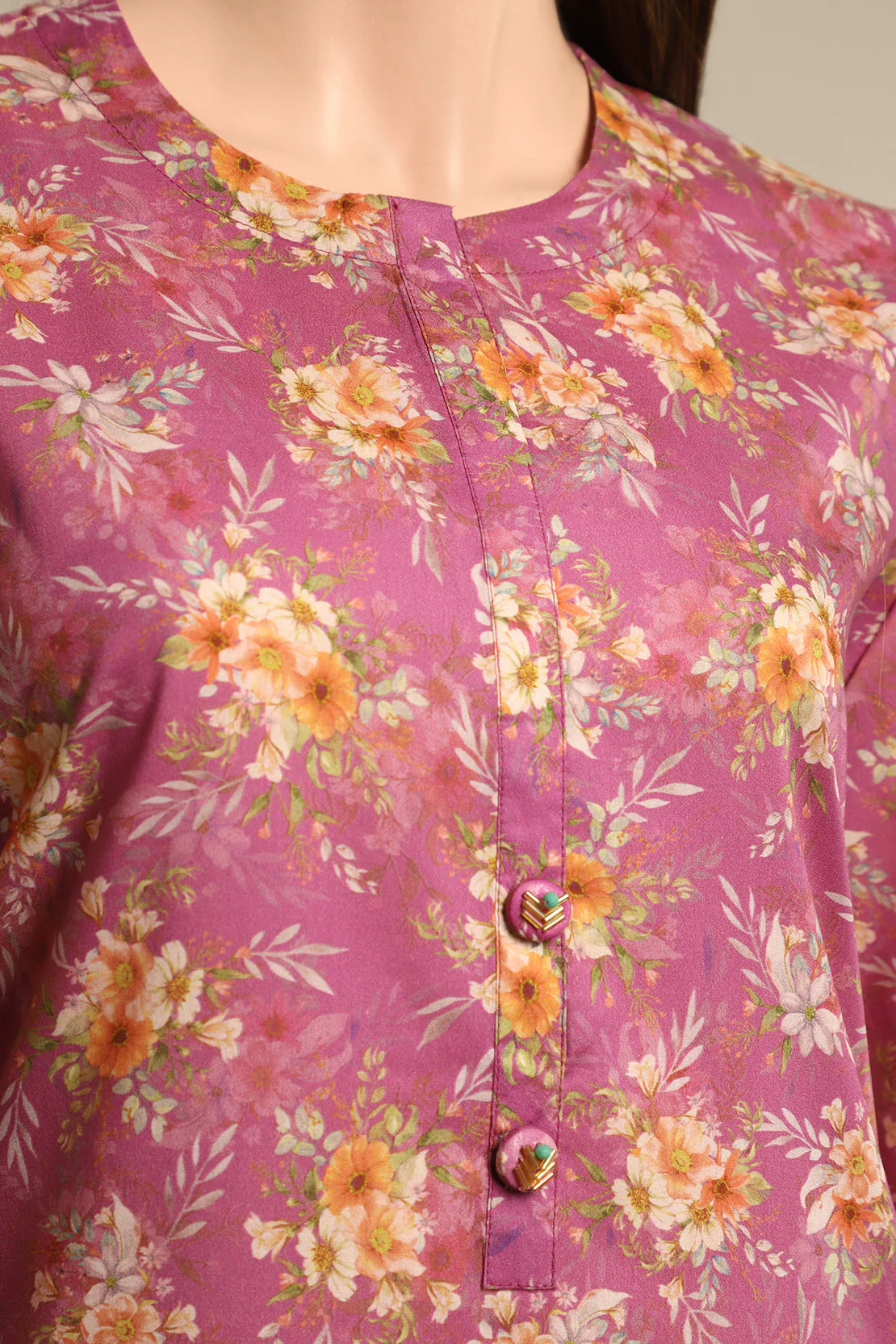 Printed Cambric Stitched 2 Piece (Shirt/Trouser) - Image 3