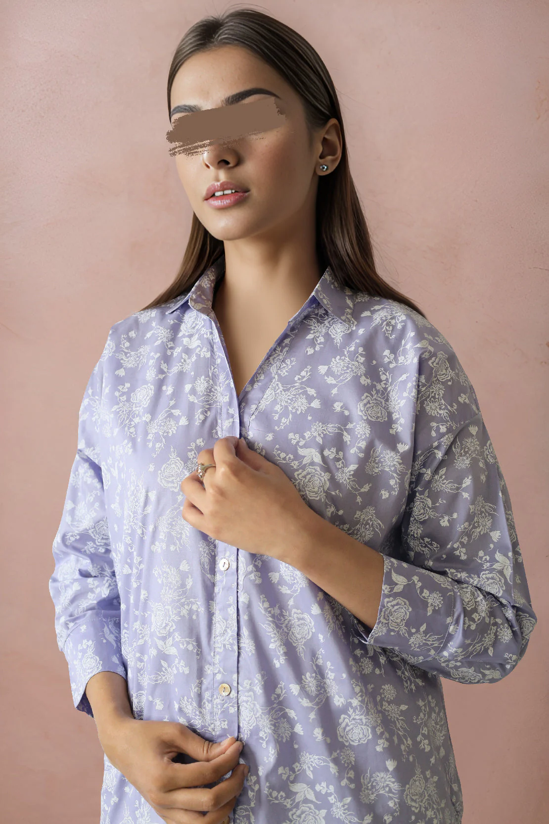 Printed Cambric Stitched 2 Piece (Shirt/Trouser) - Image 3