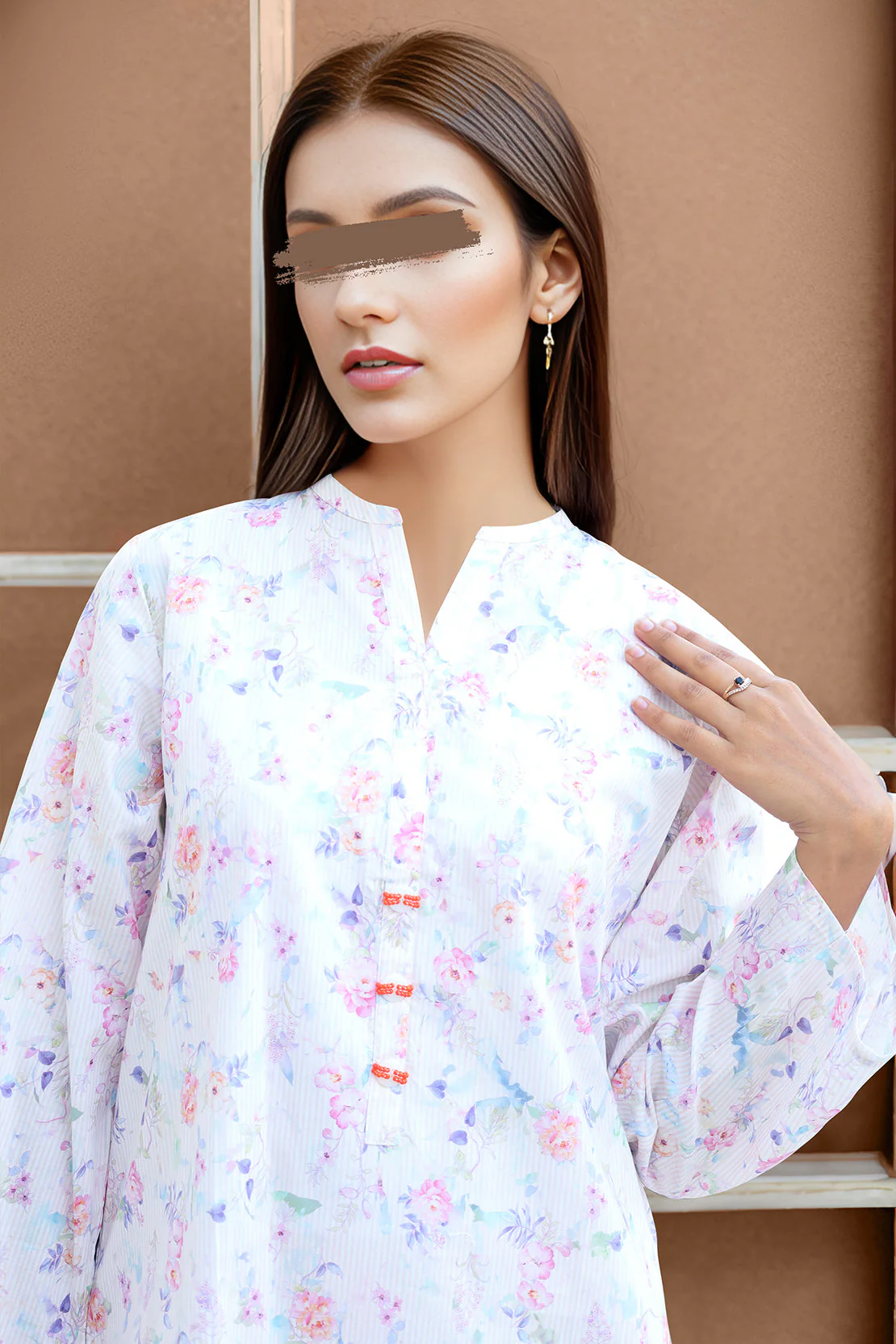 Printed Cambric Stitched 2 Piece (Shirt/Trouser) - Image 3
