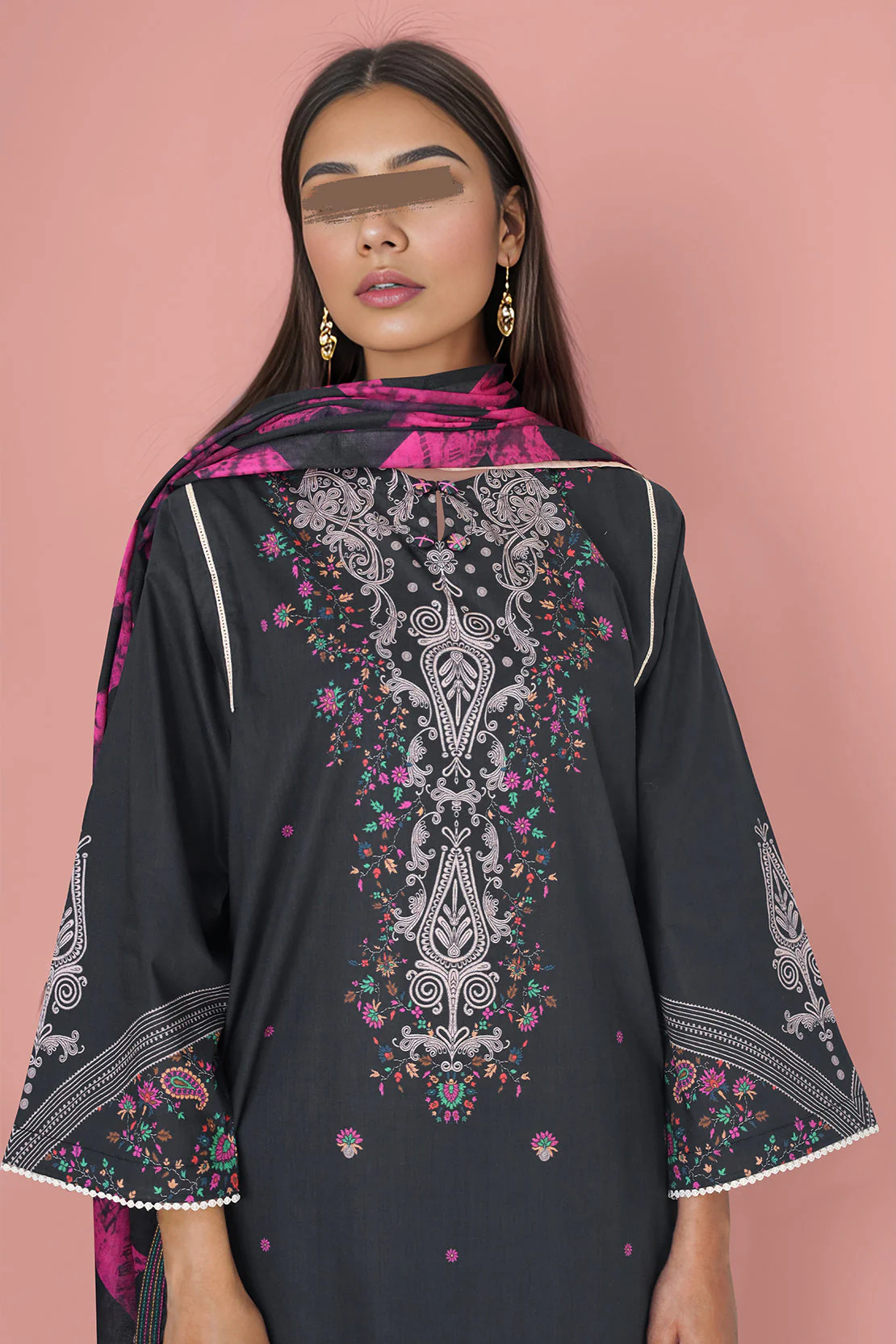 Printed Cambric Stitched 2 Piece (Shirt/Trouser) - Image 2