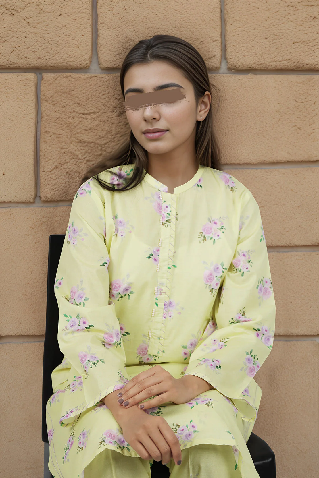 Printed Cambric Stitched 2 Piece (Shirt/Trouser) - Image 2