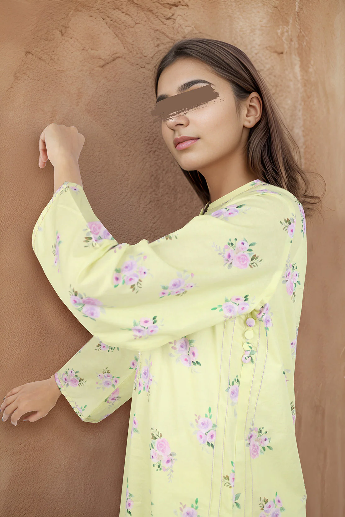 Printed Cambric Stitched 2 Piece (Shirt/Trouser) - Image 3