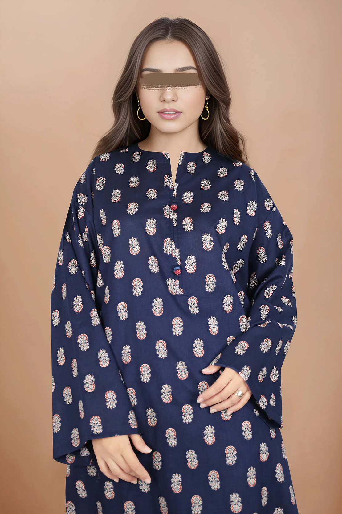 Printed Cambric Stitched 2 Piece (Shirt/Trouser) - Image 2