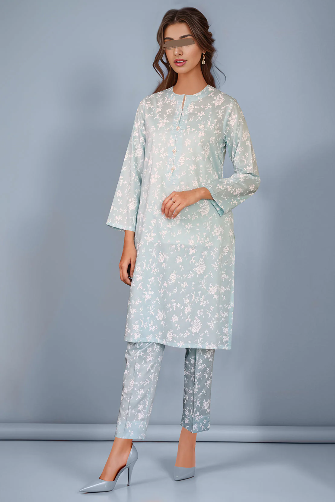 Printed Cambric Stitched 2 Piece (Shirt/Trouser)