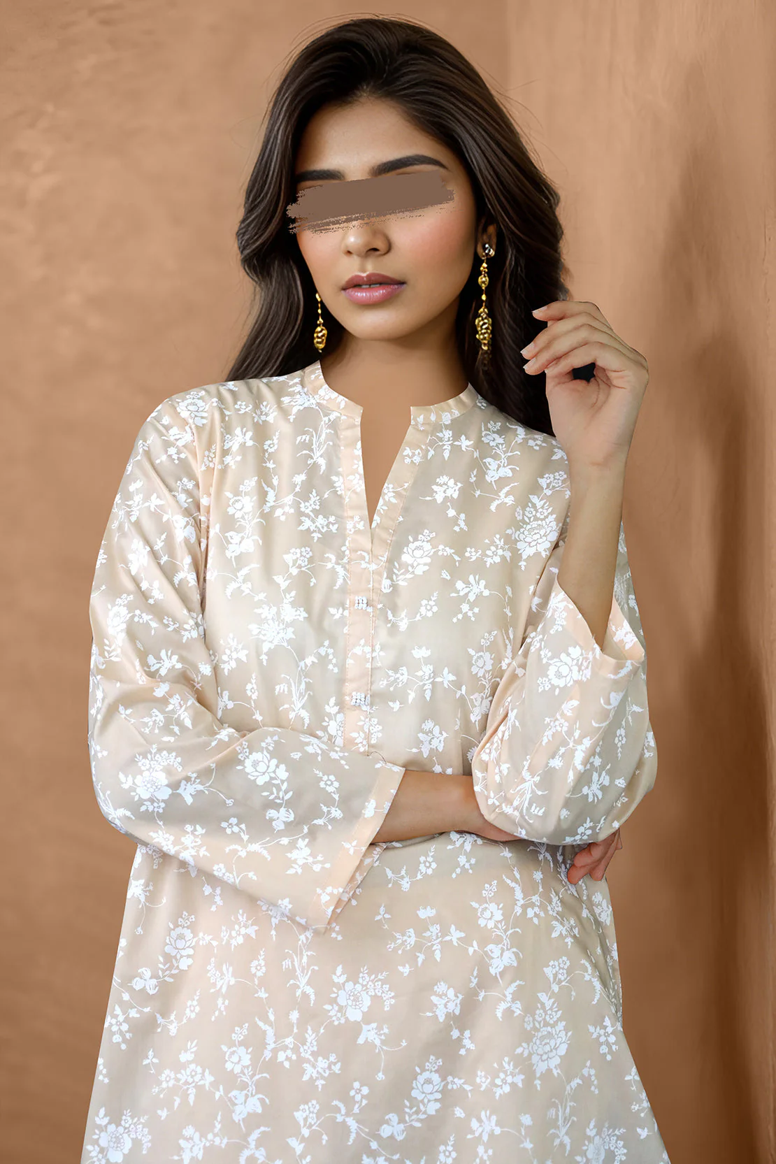 Printed Cambric Stitched 2 Piece (Shirt/Trouser) - Image 3