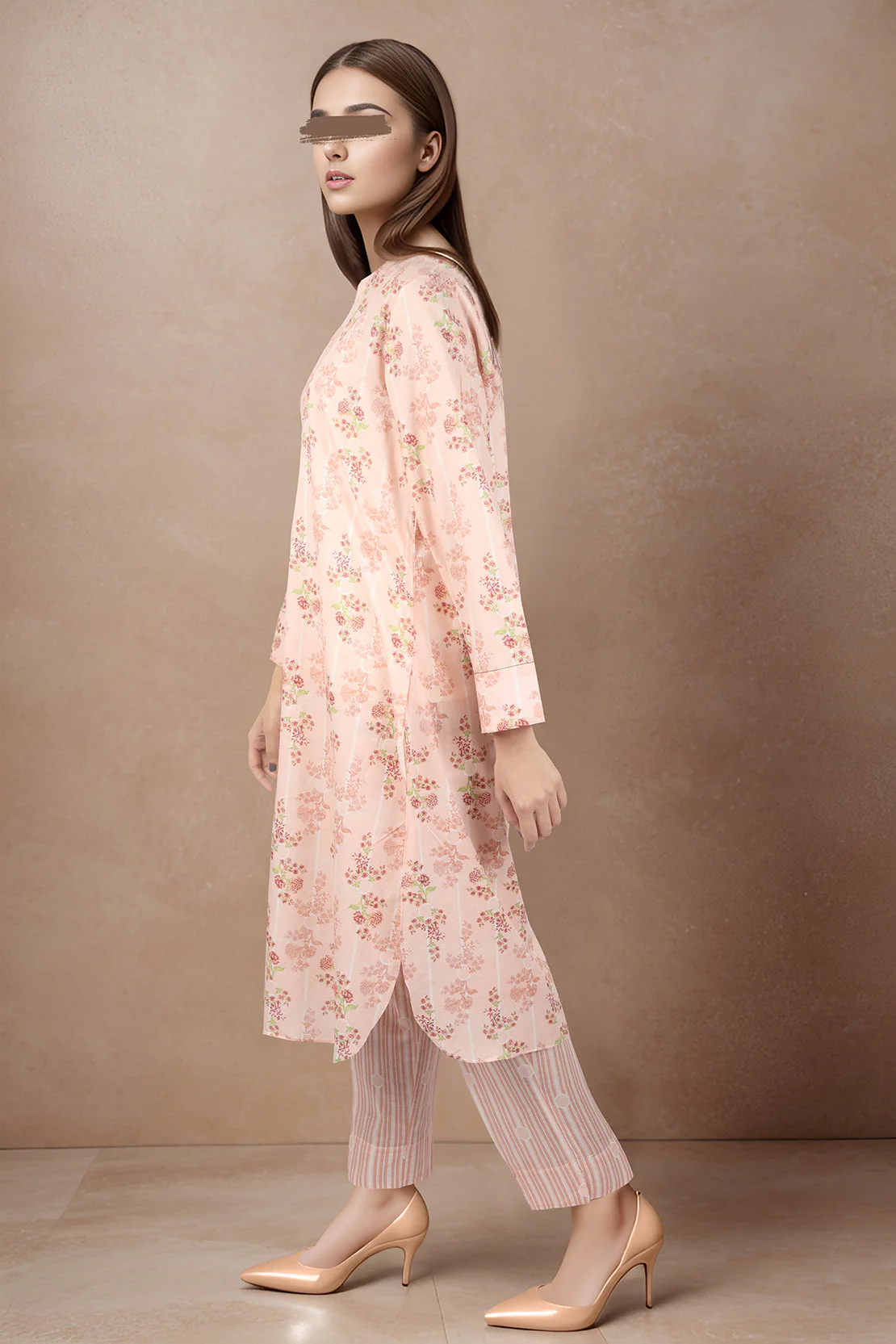 Printed Cambric Stitched 2 Piece (Shirt/Trouser) - Image 2