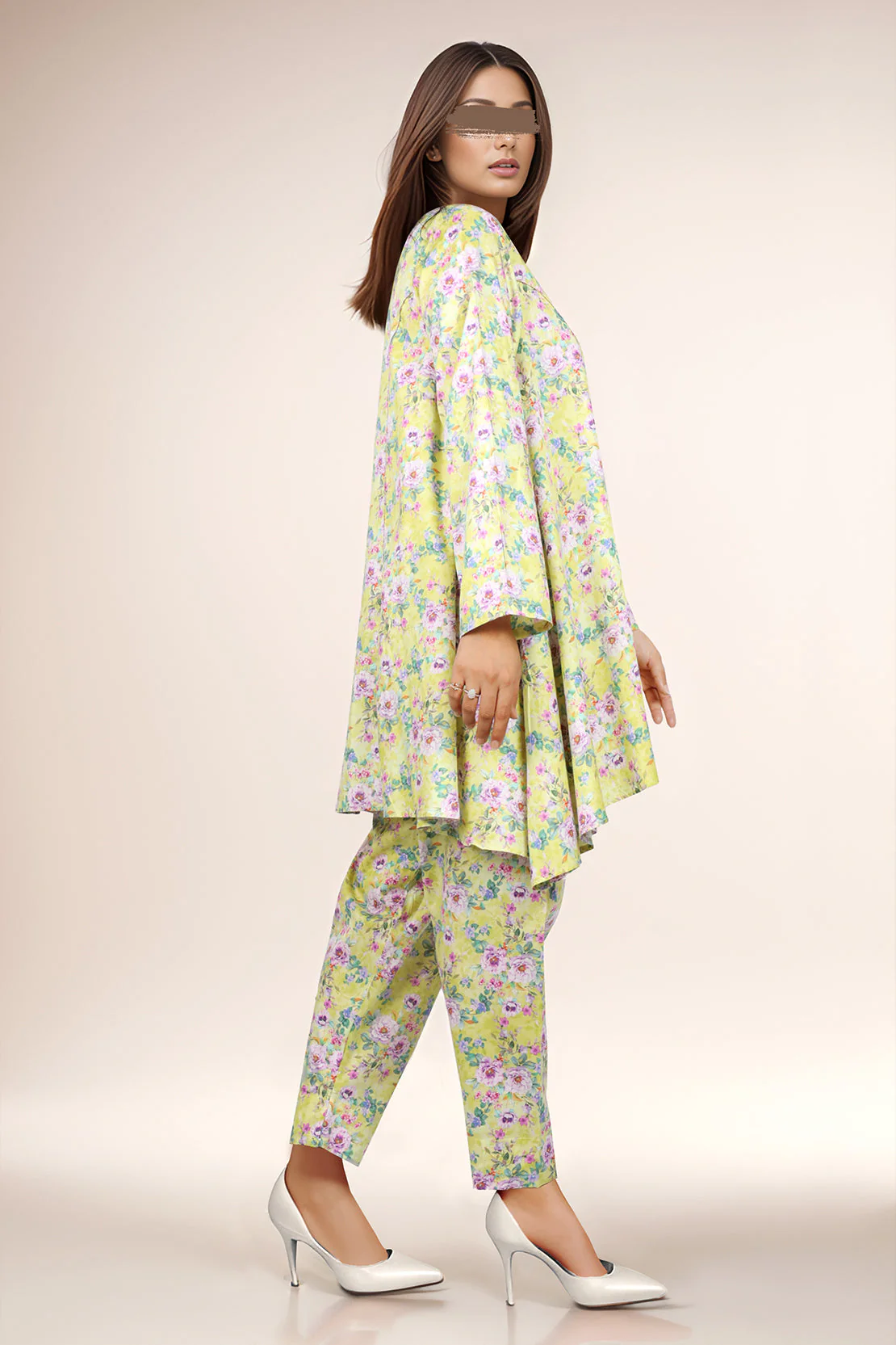 Printed Cambric Stitched 2 Piece (Shirt/Trouser) - Image 2