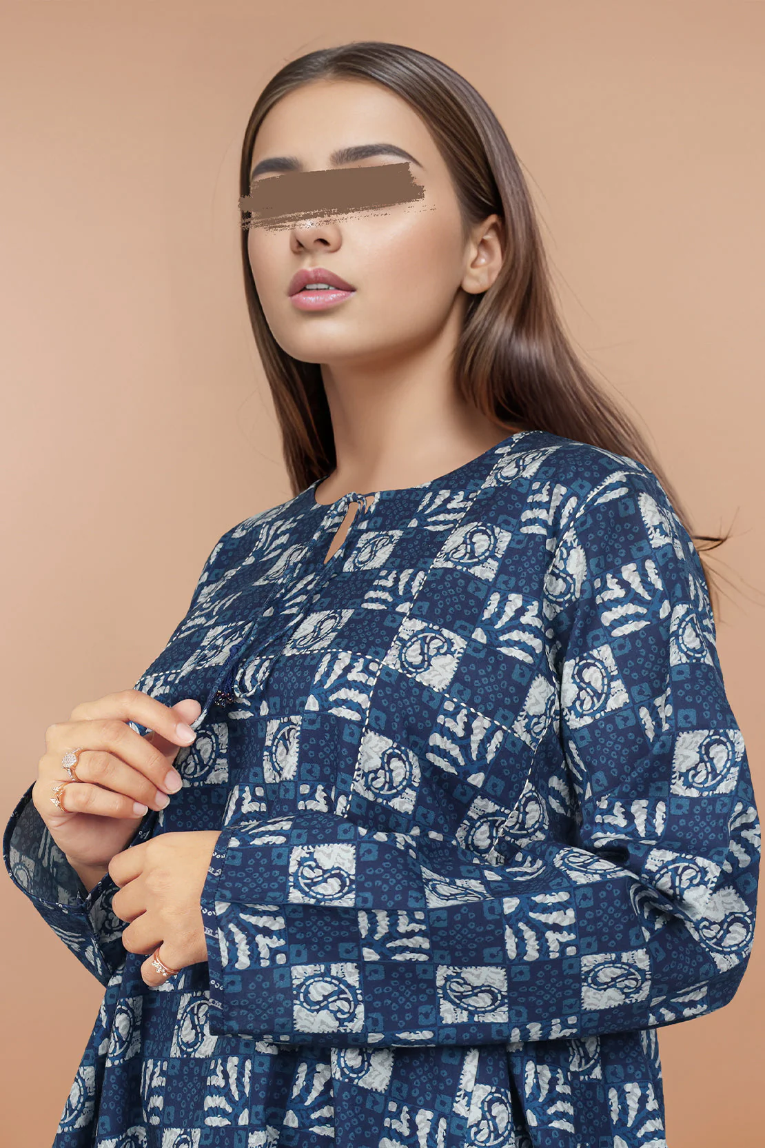 Printed Cambric Stitched 2 Piece (Shirt/Trouser) - Image 3