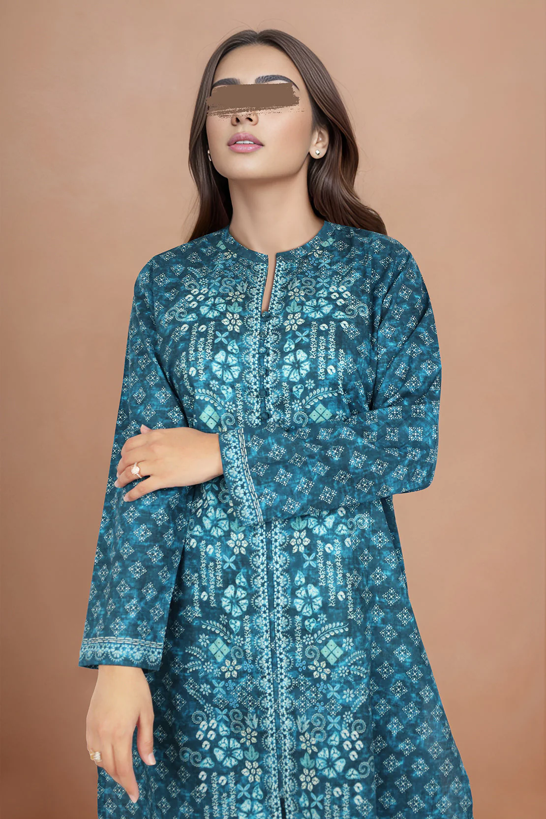 Printed Cambric Stitched 2 Piece (Shirt/Trouser) - Image 3