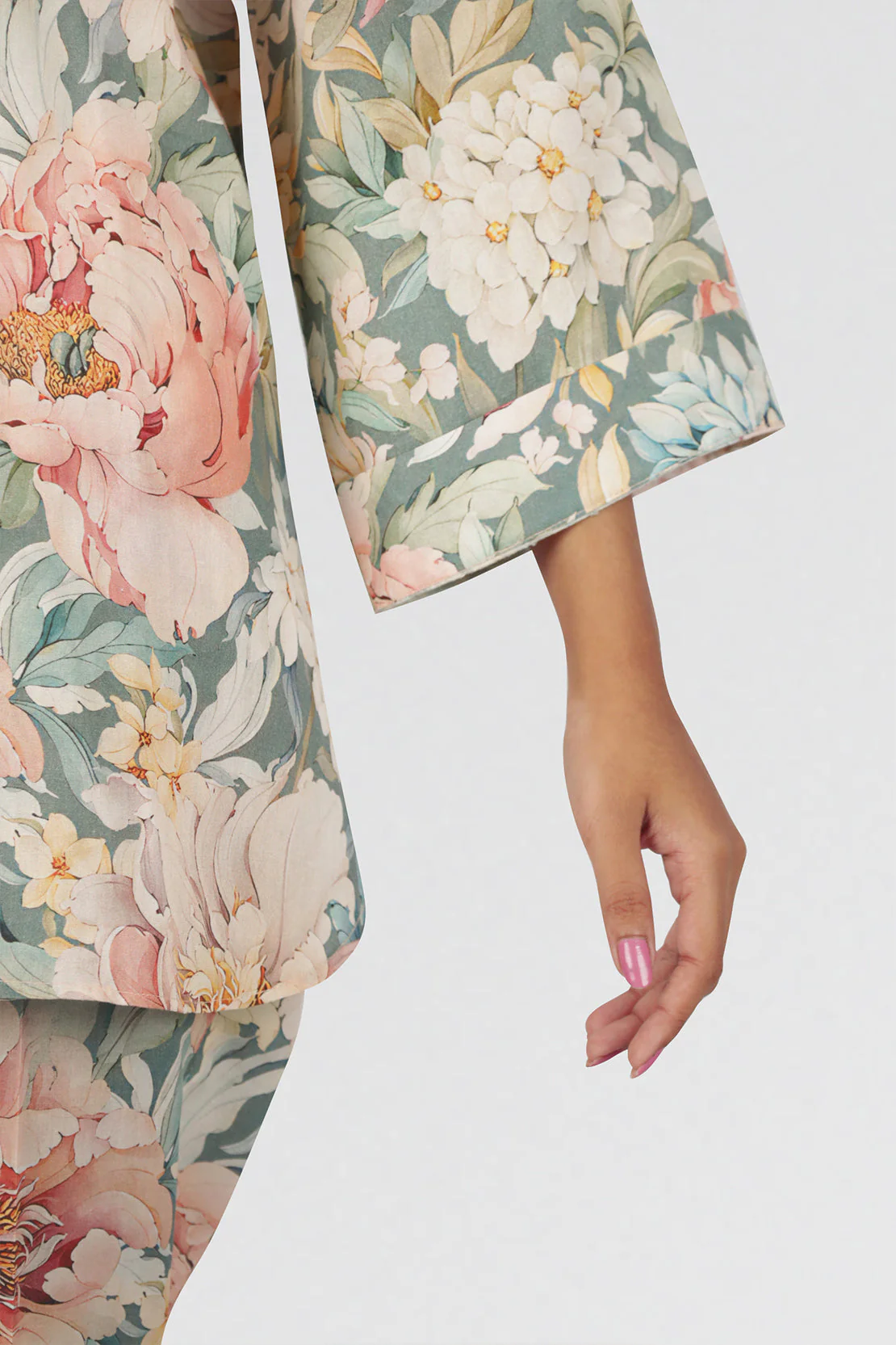 Printed Cambric Stitched 2 Piece (Shirt/Trouser) - Image 3