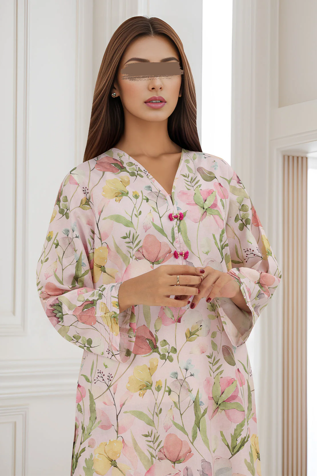 Printed Cambric Stitched 2 Piece (Shirt/Trouser) - Image 3