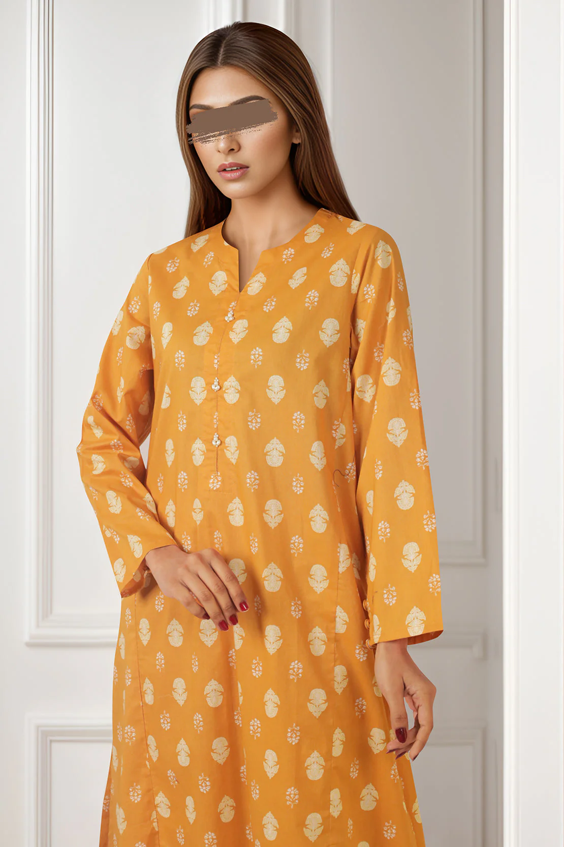 Printed Cambric Stitched 2 Piece (Shirt/Trouser) - Image 2