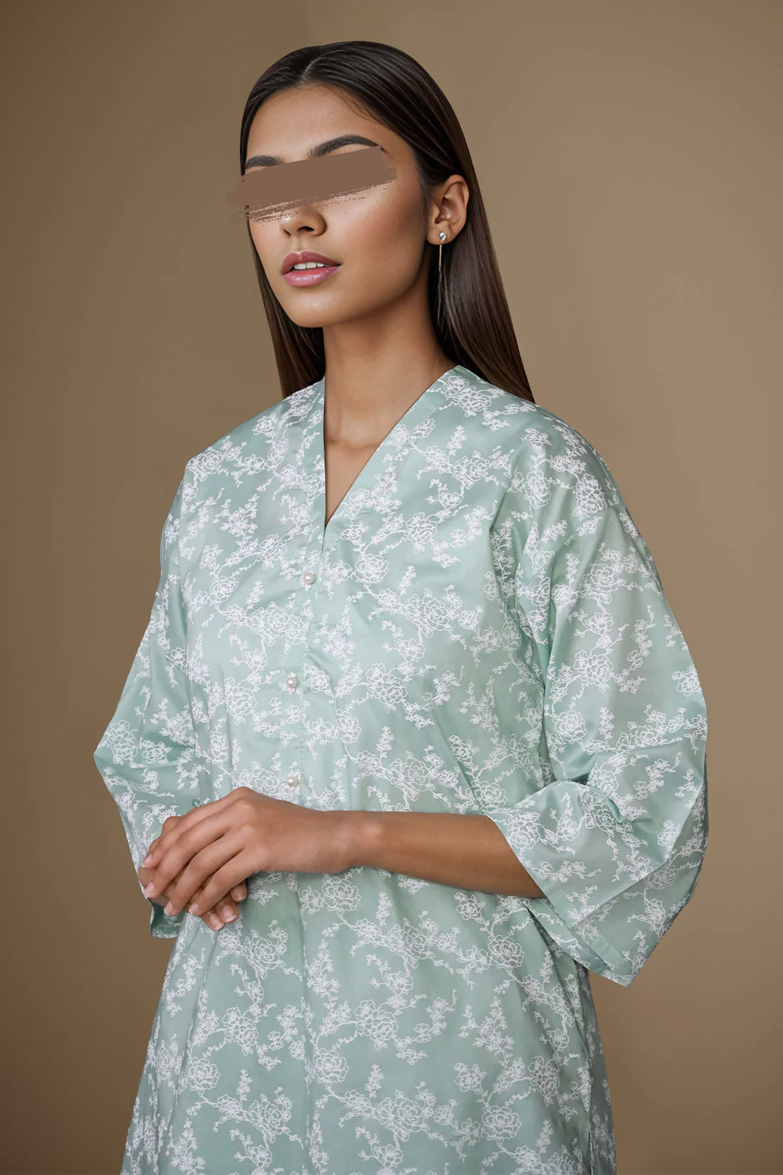 Printed Cambric Stitched 2 Piece (Shirt/Trouser) - Image 3